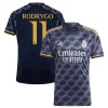 Maillot de Supporter Real Madrid Rodrygo 11 Extérieur 2023-24 Pour Homme